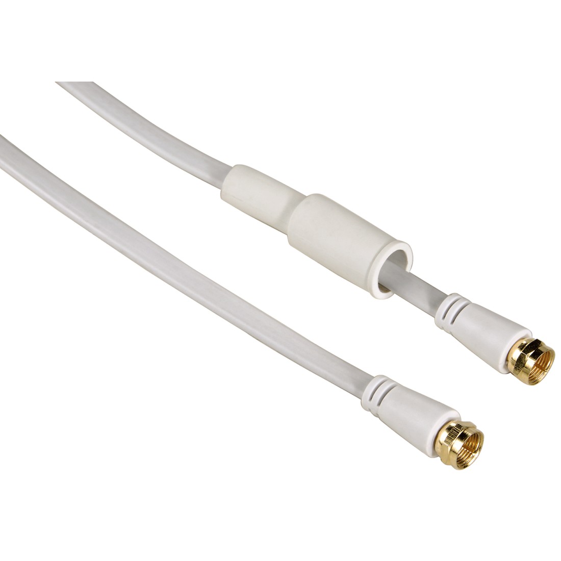 10 F-Connectors PremiumX 100m Satellite Coaxial Cable 135dB 4x Shielding Digital Sat Aerial Antenna Cable 4K 1080p FULL HD HDTV