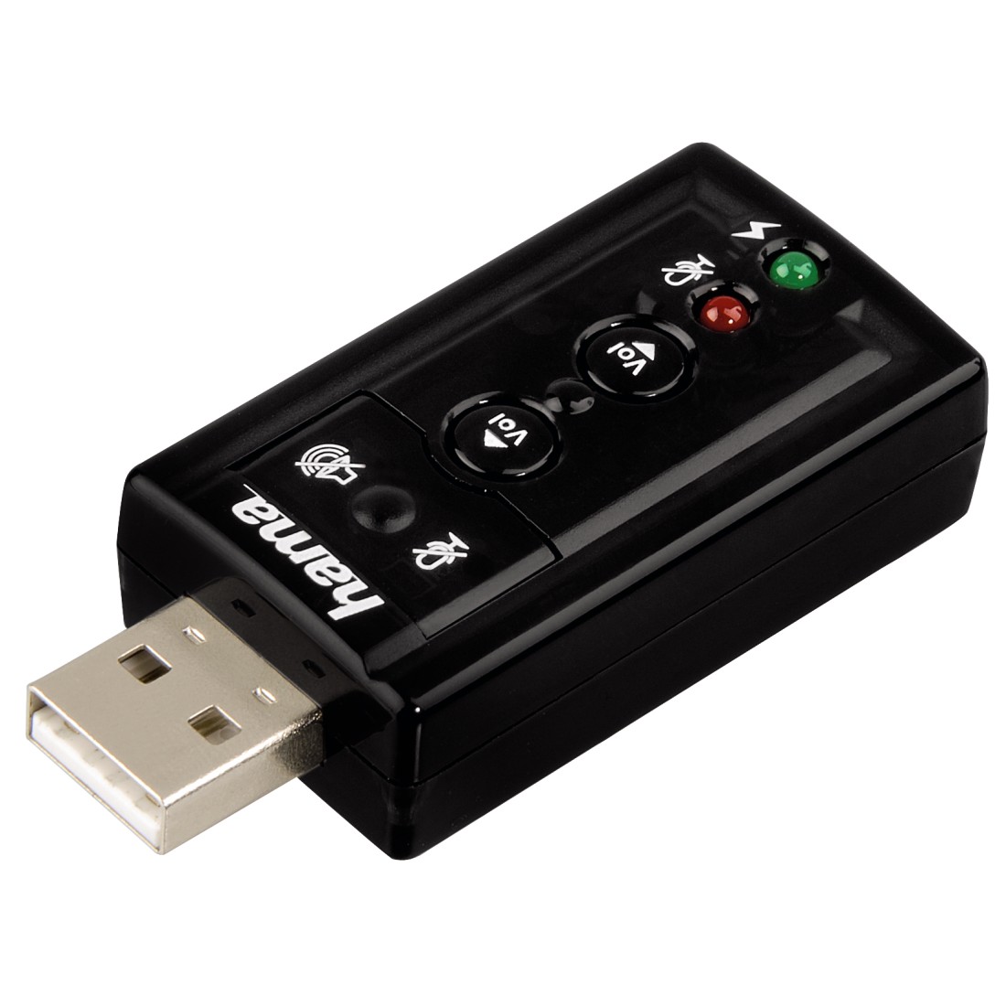 Купить usb 7. Звуковая карта Hama 51620. Hama Surround 7.1 h-51620. Звуковая карта USB C-Media cm108 (OEM). Внешняя звуковая карта Hama 7.1 Surround USB.