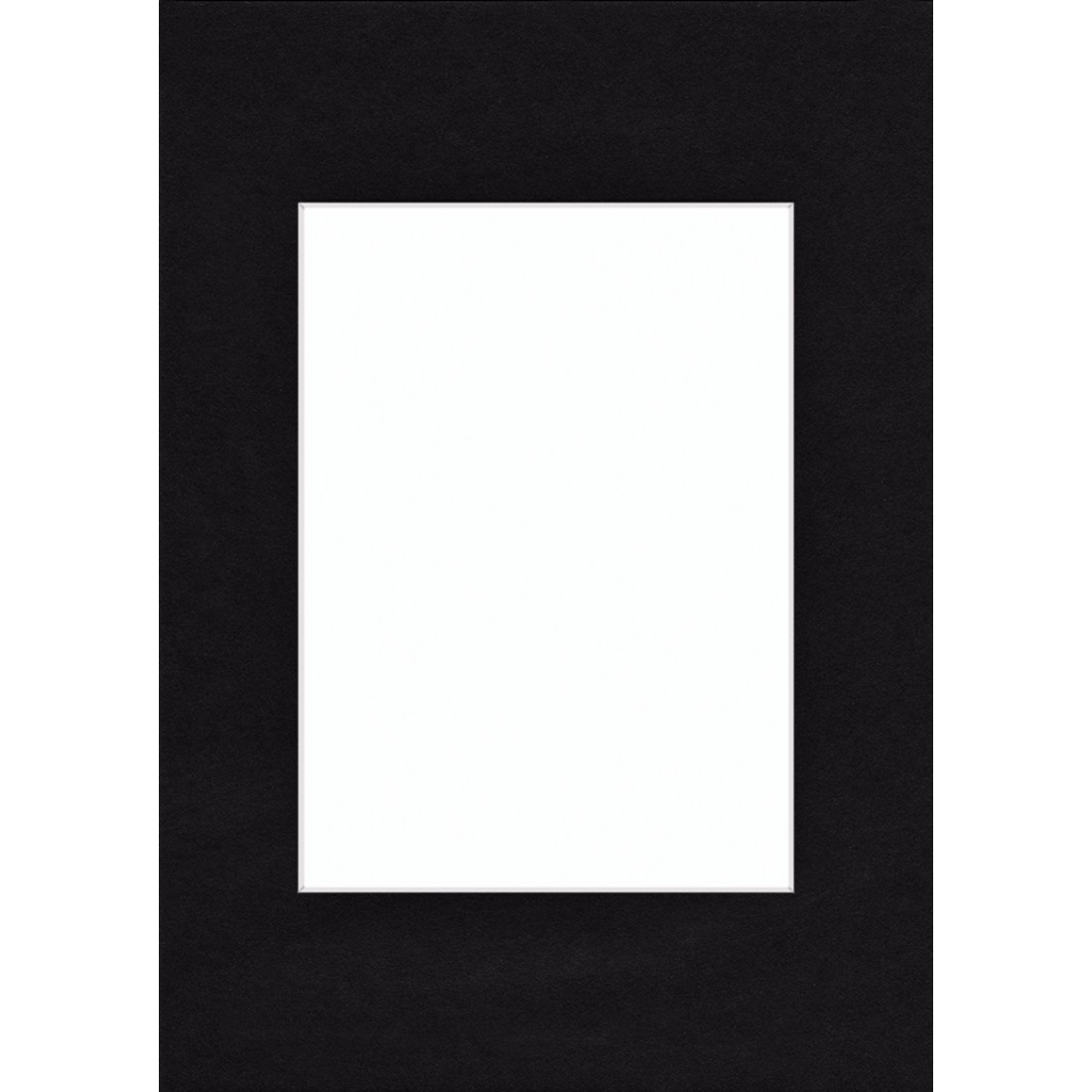DEHA passepartout 40x50 cm per Immagini in Formato 30x40 cm Bianco Lucido 