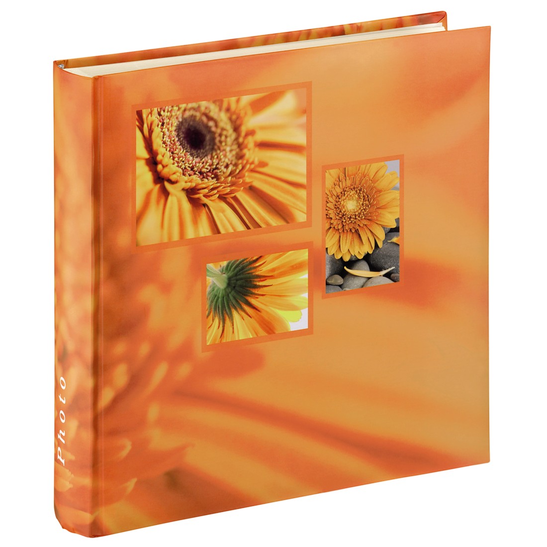 Hama Jumbo-Album Singo Orange 30x30cm 100 Seiten Fotoalbum 
