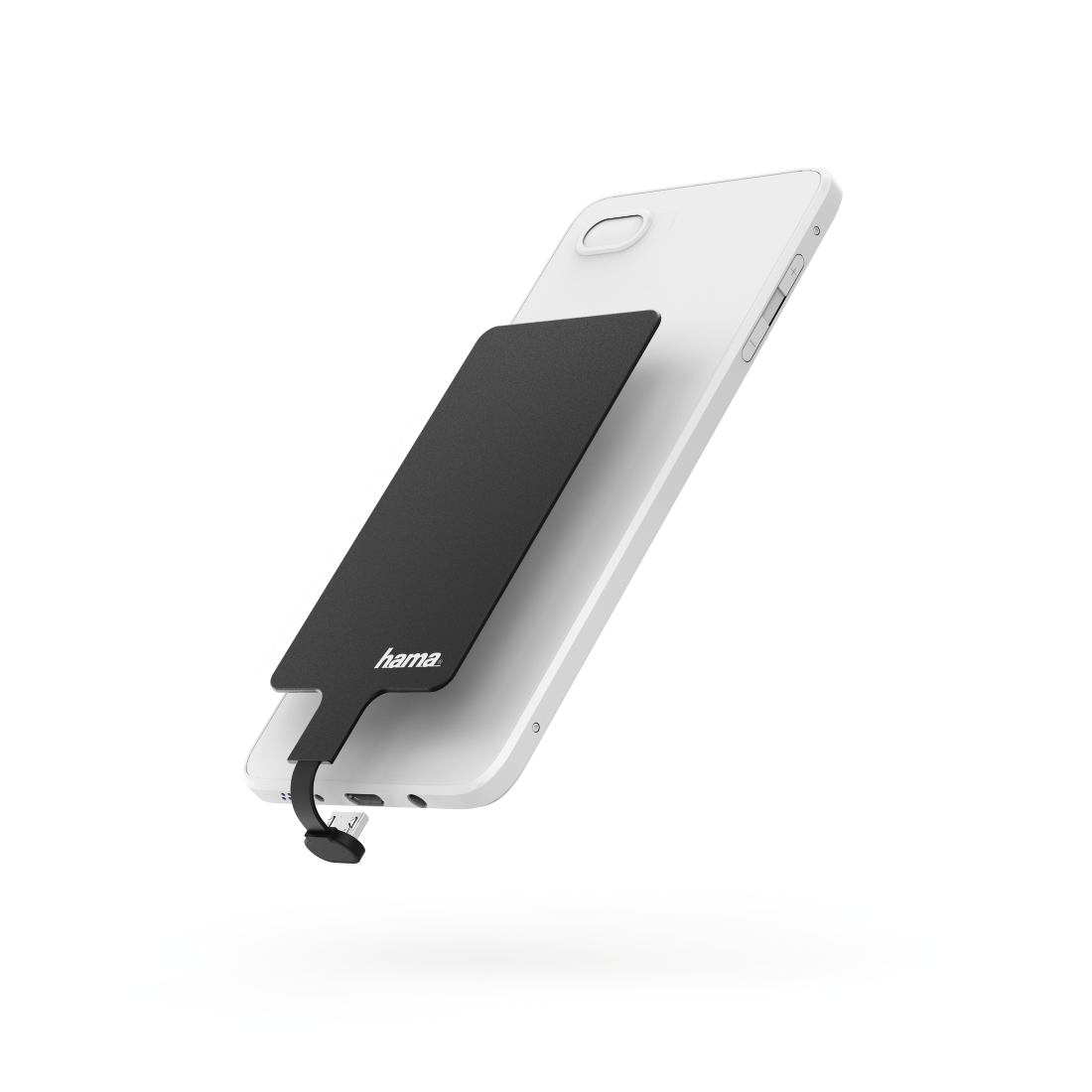 00178242 Hama Charging Adapter for Smartphones, Micro-USB, 800 black hama.com