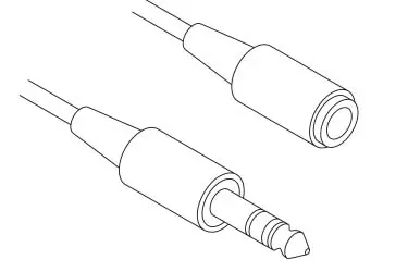 Zeichnung der Klinken-Kabel-Enden
