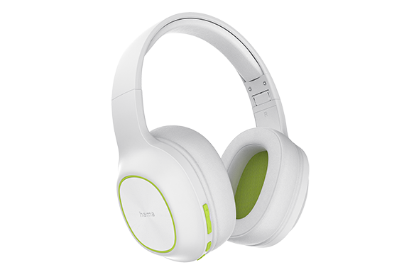 Weiße Over-Ear-Kopfhörer von Hama