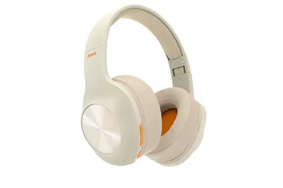 beige Over-Ear-Kopfhörer von Hama