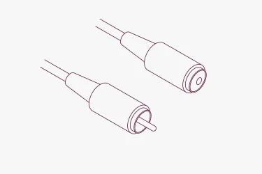 Skizze Antennen- und SAT-Kabel-Anschlüsse