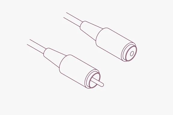 Skizze Antennen- und SAT-Kabel-Anschlüsse