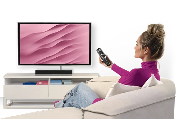 Fernseher bedienen