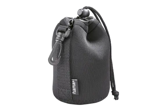 Objektivbeutel Neopren in  schwarz