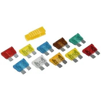 Flachsicherungen-Set, 10-teilig