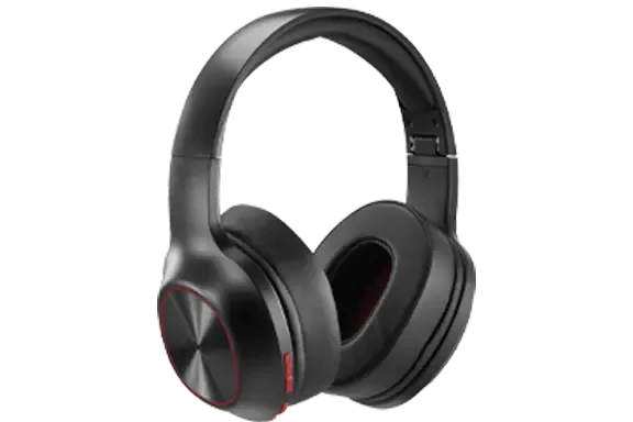 Schwarzer Bluetooth-Kopfhörer von Hama