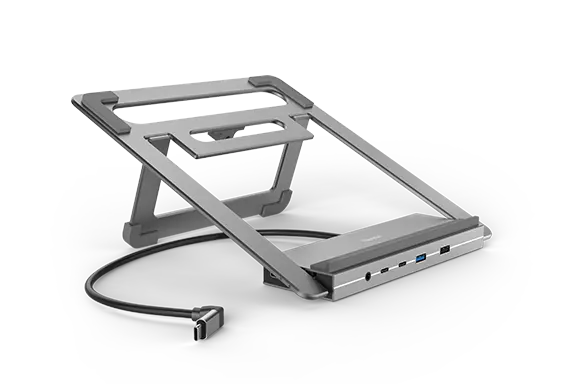 Laptopständer mit Dockingstation von Hama