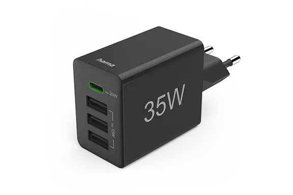 Schnellladegeärt mit 4 Ports