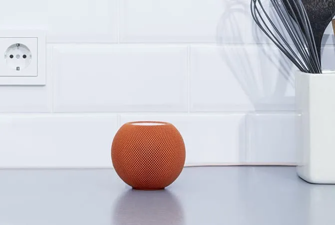 Küche mit smartem Gadget