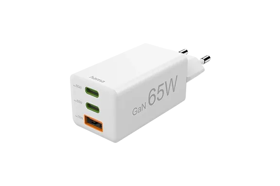 65 Watt Ladegerät von Hama mit verschiedenen Ports